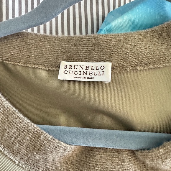 Brunello Cucinelli Green Knit Top - Picture 7 of 9